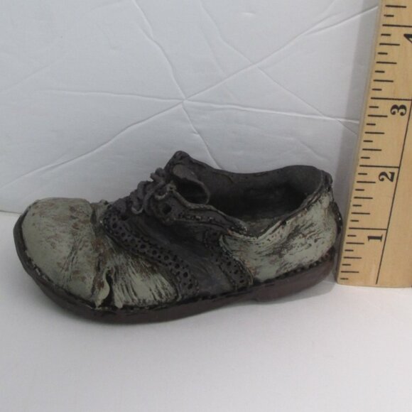 1999 Popular Imports Inc Resin Antique Saddle Shoe Vintage Figurine - Picture 6 of 7